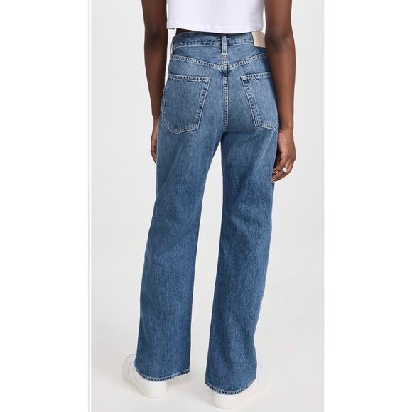 Citizens of Humanity Gaucho Trouser Jeans in Vista Blue Size 24 - Picture 3 of 15